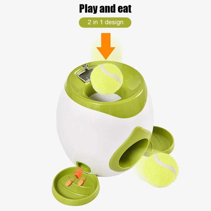 Tennisball-Futter-Belohnungsmaschine für Hunde
