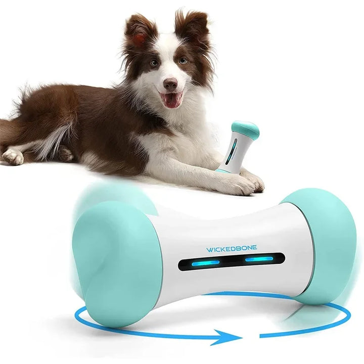 Automatic & Interactive Bone Smart Toy For Dogs with App Control