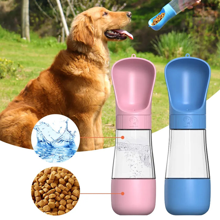 Tragbare Hundewasserflasche für kleine und große Hunde