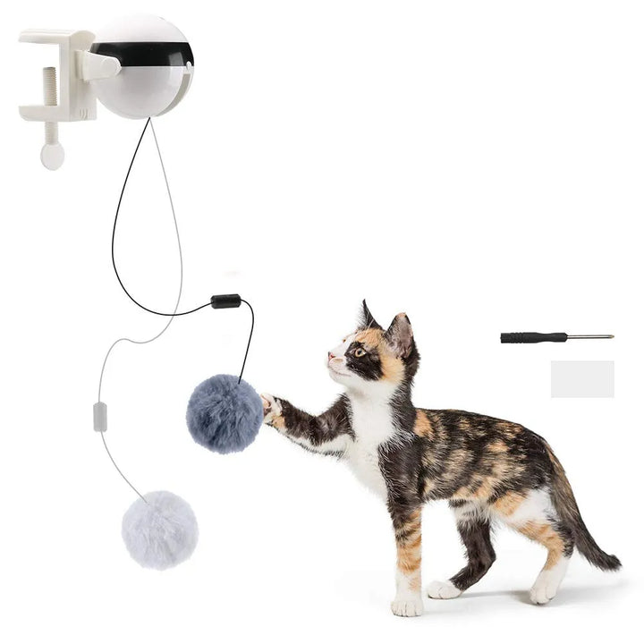 Electric Automatic Lifting Motion: Interactive Cat Teaser Ball